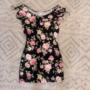 Floral Bodycon Dress